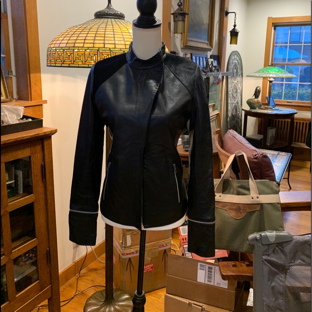 Faux Leather Jacket